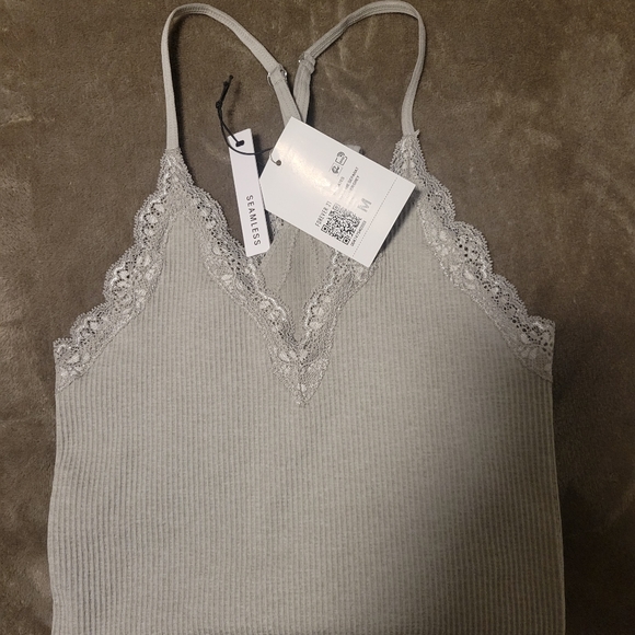 Grey lace body suit - Picture 2 of 4